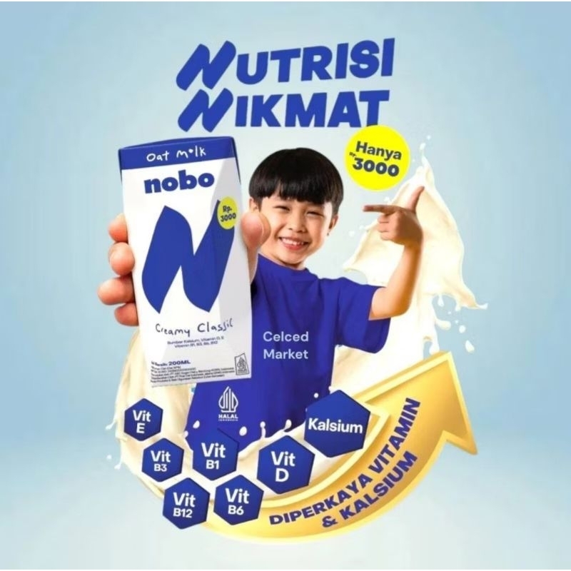 

Nobo Creamy Classic Oat 200ml [1 Karton]