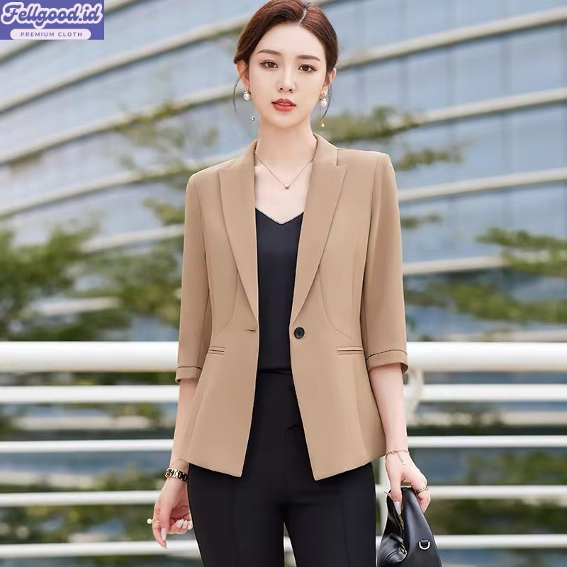 JAS BLAZER WANITA / JAS BLAZER FORMAL WANITA / JAS BLAZER KANTORAN WANITA / JAS BLAZER SLIMFIT WANIT