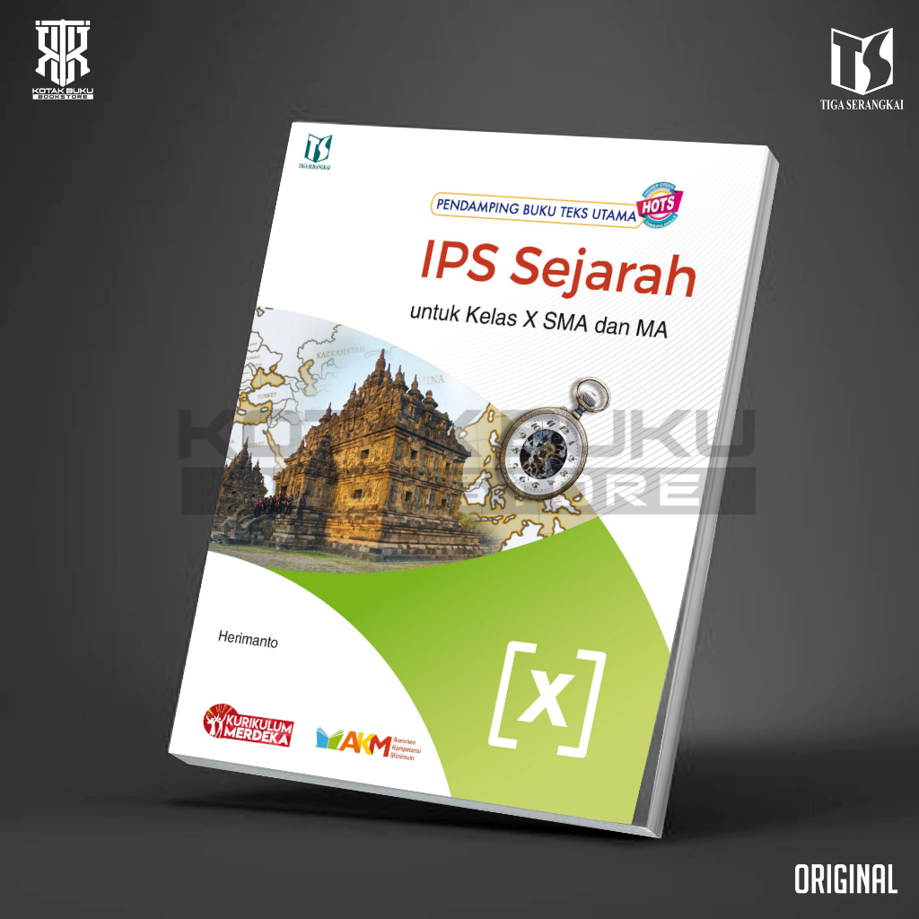 [ TS ] Buku IPS Sejarah Kelas 10 SMA Kurikulum Merdeka / IPS Sejarah SMA / Platinum / Revisi 2026
