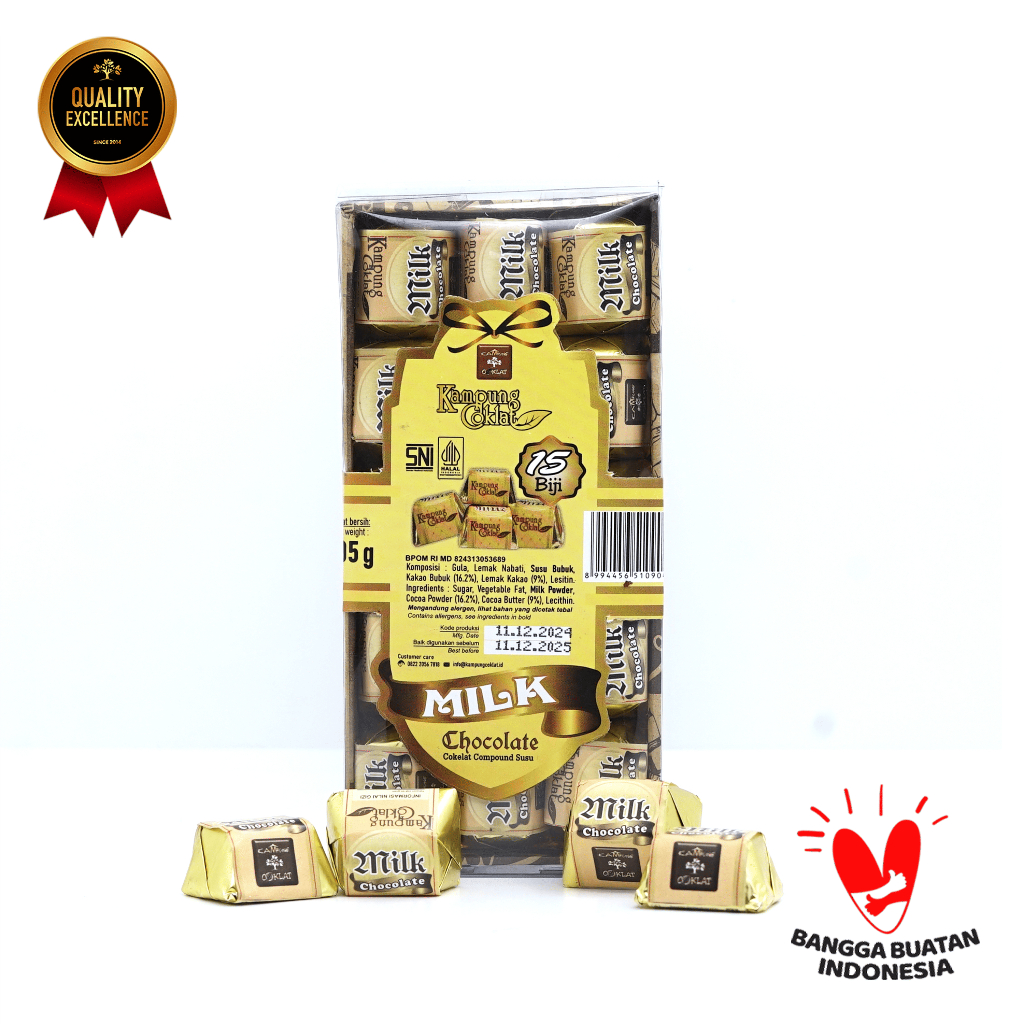 

COKELAT MIKA MILK 15 BIJI - KAMPUNG COKLAT
