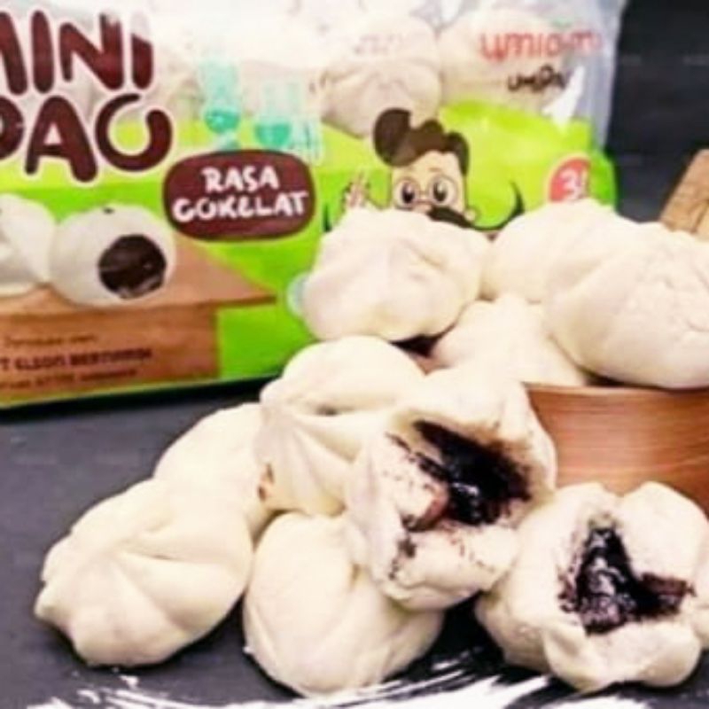 

Minipao Rasa Coklat Isi 30 pcs | bakpao | roti | frozen food