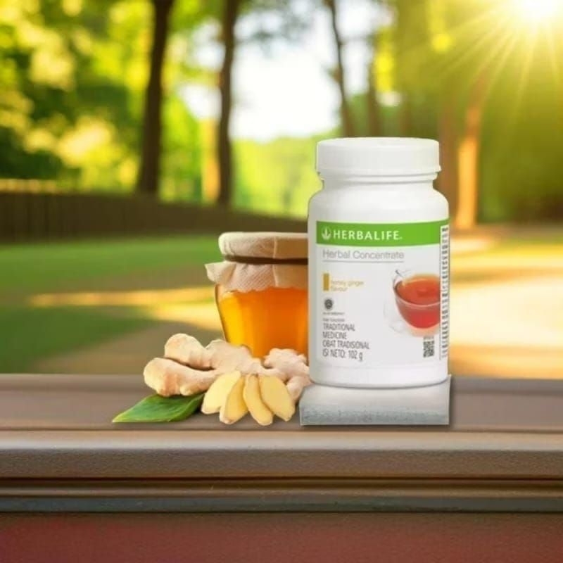 Tea Herbalife Ginger Rasa Jahe Madu Original Teh Herbalife