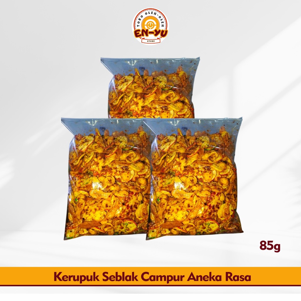 

KRUPUK SEBLAK MIX / KERUPUK SEBLAK CAMPUR PEDAS CIKRUH MURAH GRATIS ONGKIR