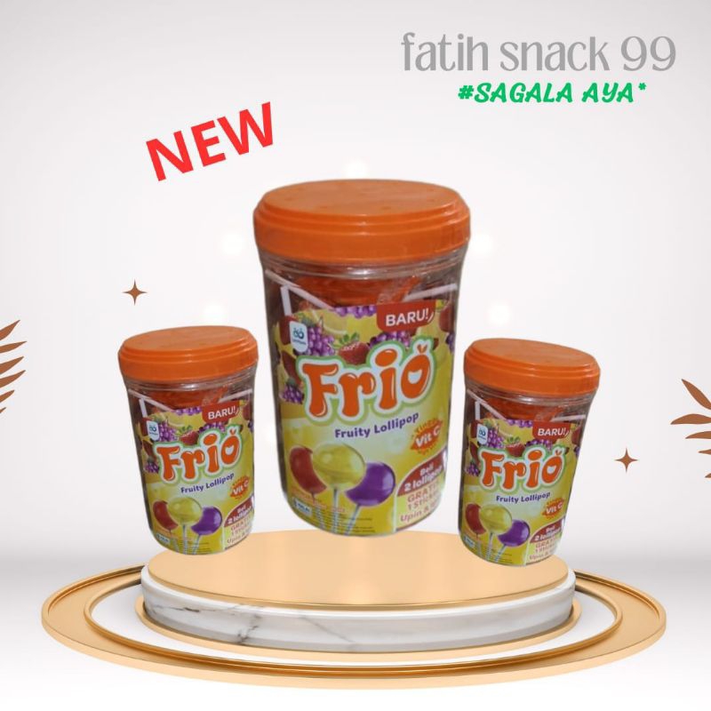 

PERMEN PRIO LOLI GAGANG TOPLES ISI [40x6g] BONUS STICKER FRUITY LOLLIPOP