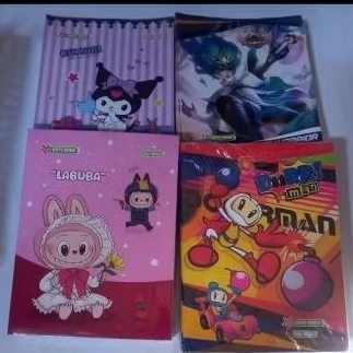 

1 pack Buku tulis karakter 38 lembar
