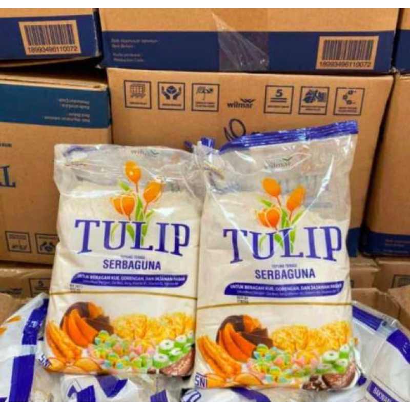 

TULIP Tepung Terigu Serbaguna 1 Kg (Karton)
