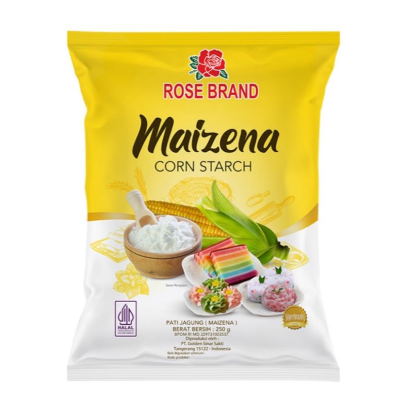

Rose Brand Corn Strach Pati Jagung Tepung Maizena 250gr