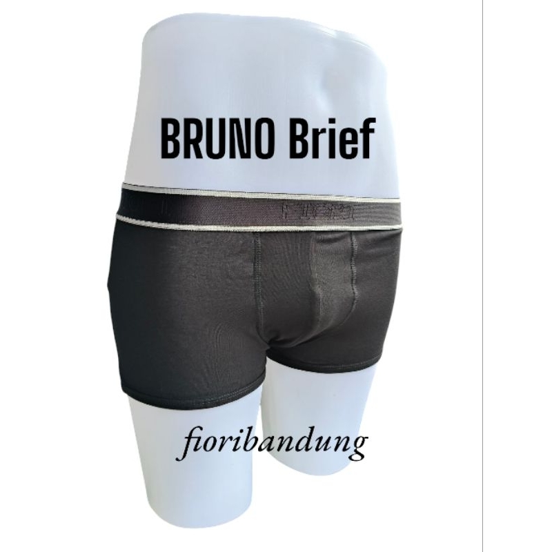 BLA309 FIORI Boxer BRUNO BLACK Celana Boxer Celana Dalam Pria