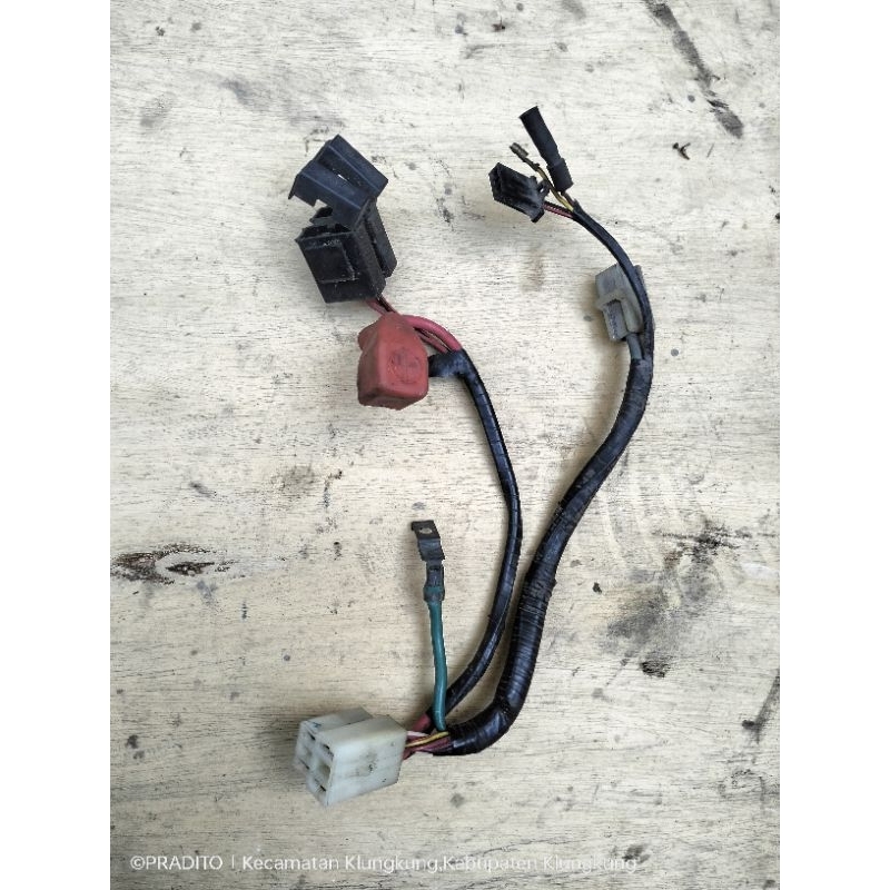 kabel aki, kabel body bagian aki Supra x 125 KPh, karisma 125 ORI copotan