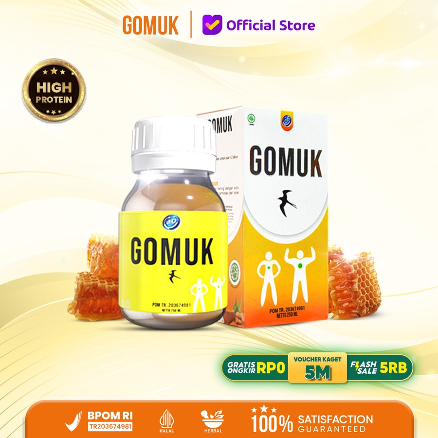 

Gomuk / Madu Penggemuk Herbal / Naikkan BB 5-15 KG