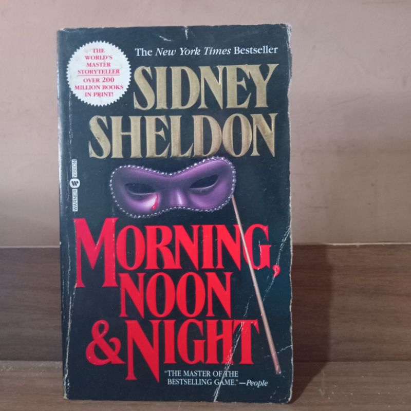 buku novel sidney sheldon morning noon&night