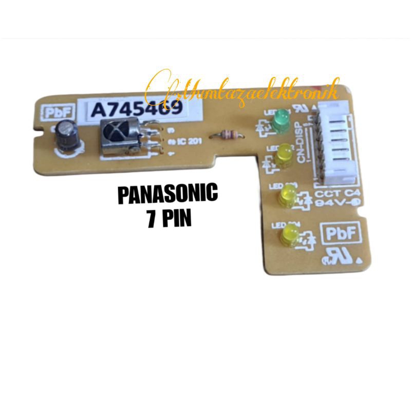 Sensor PCB AC Panasonic 7pin A745469 / Receiver AC Panasonic 7pin /Sensor AC Panasonic