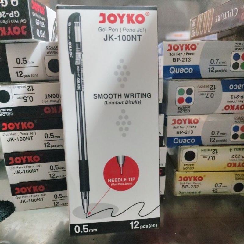 

PULPEN /PEN GEL JAYKO JK 100NT isi 12 pcs