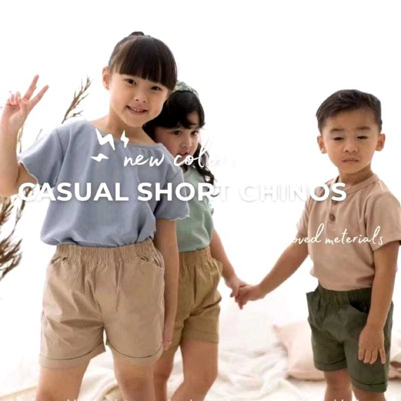 Celana Pendek Chino Anak Laki-Laki / Celana Pendek Chinos Anak Laki-Laki