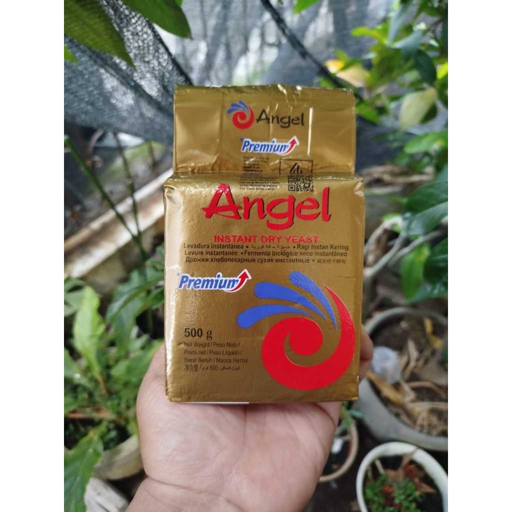 

Angel Gold Instant Dry Yeast Gold Premium 500gram I Ragi Instan Halal MUI