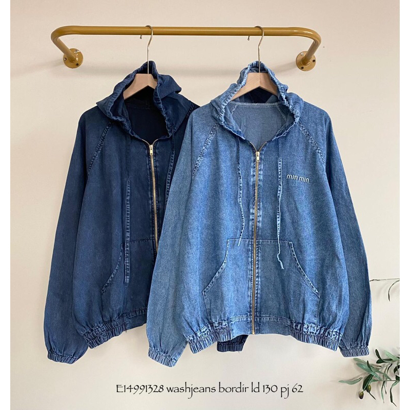 hoodie wash jeans