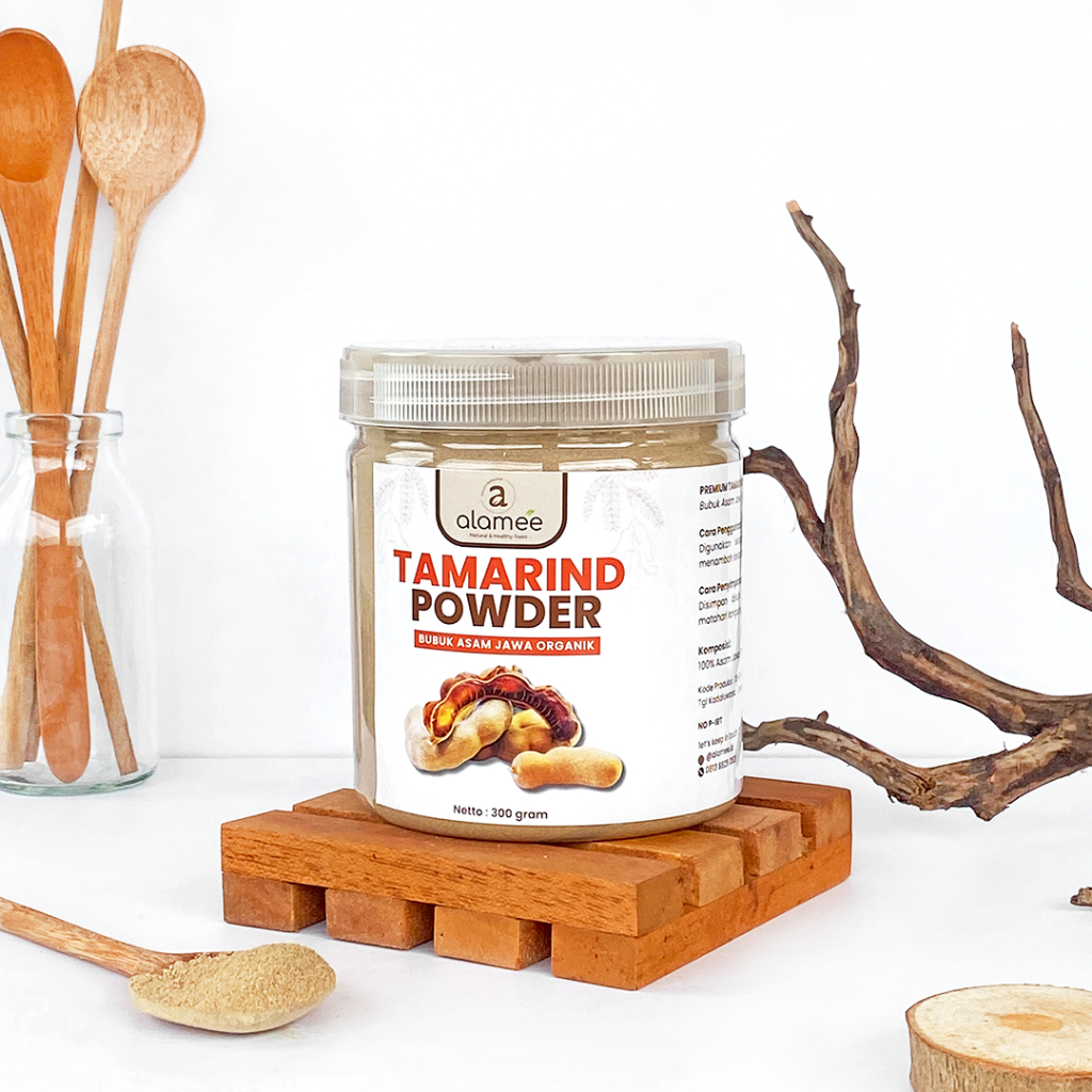 

ALAMEE Asam Jawa Asli Bubuk Tamarind Seasoning Powder Bumbu Dapur Masak 300gr