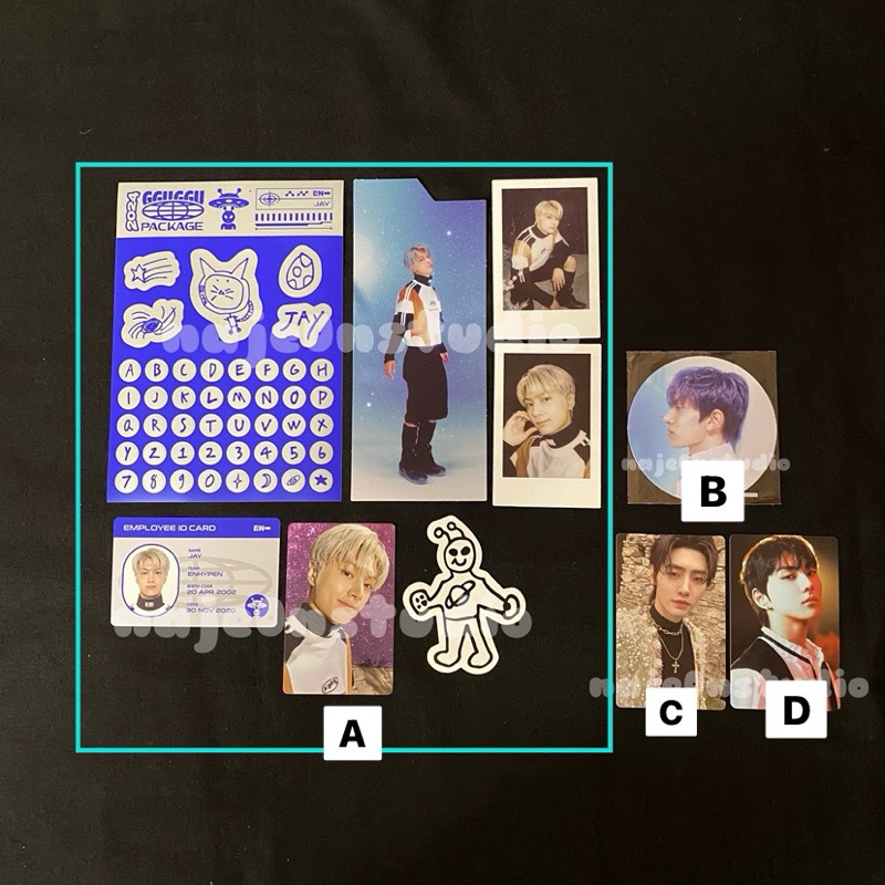 [READY] OFFICIAL PHOTOCARD ENHYPEN GGU GGU HEESEUNG JAY PEARL SUNGHOON JUNGWON