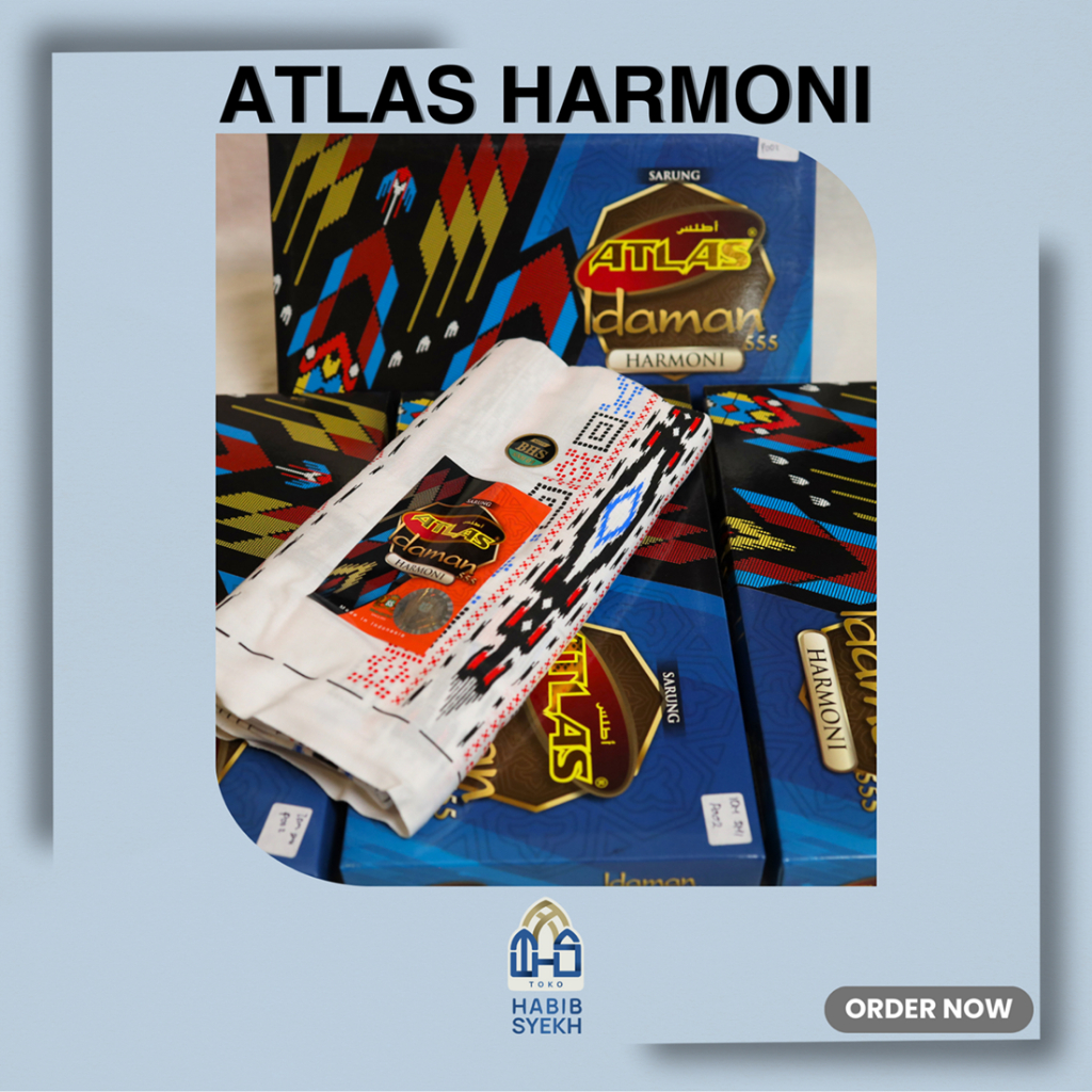 Sarung ATLAS Idaman Harmoni Mix/Sarung ATLAS Original/ATLAS Idaman Harmoni Mix/Idaman Harmoni
