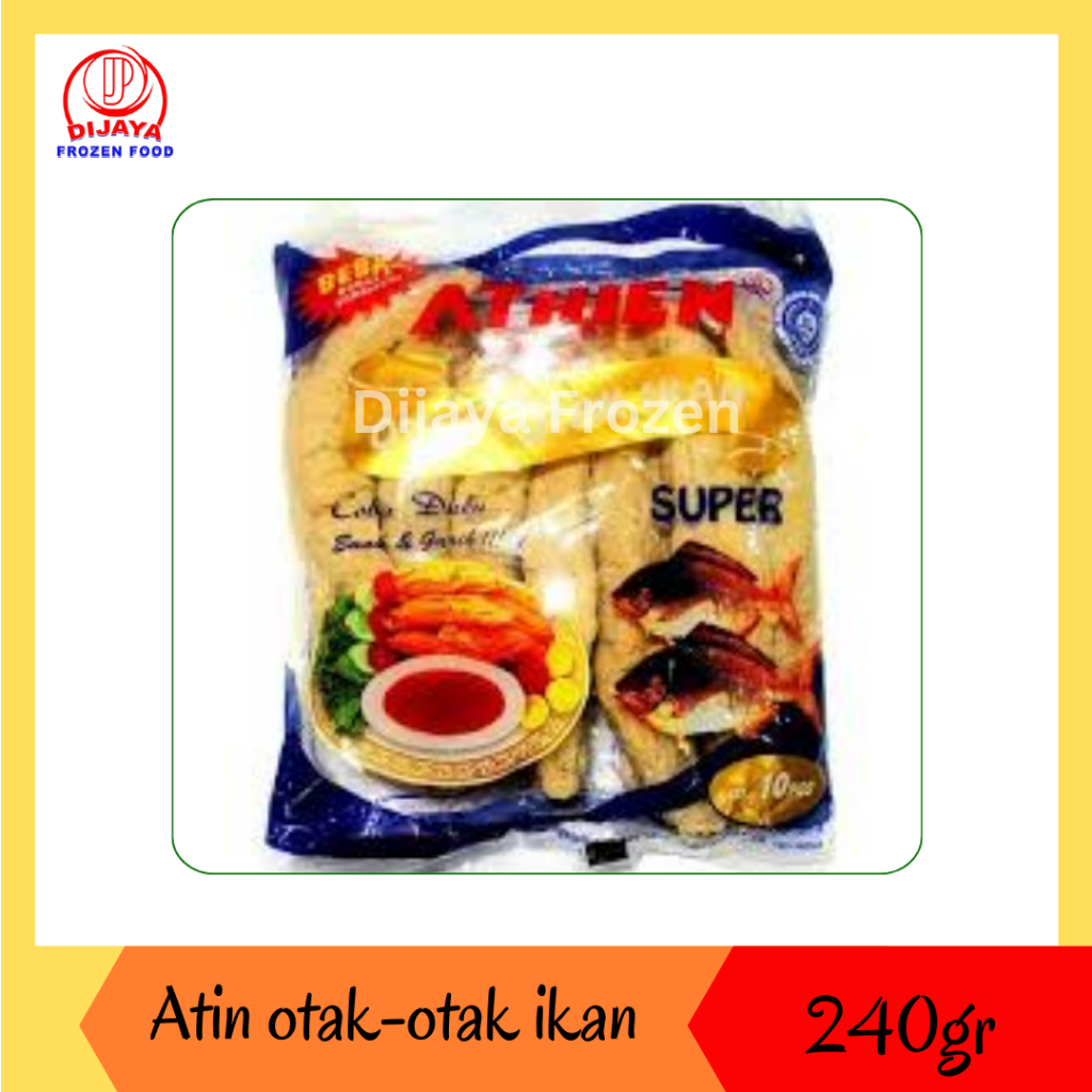 

Athien Otak Otak Ikan 240gr isi 10