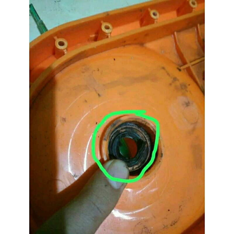 Gasket karet seal SUKU  CADANG SPAREPART mesin cuci portable RE CLEAN reclean RE-CLEAN atau RE WASH 