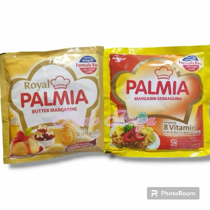 

Palmia mentega 200g kemasan per pcs