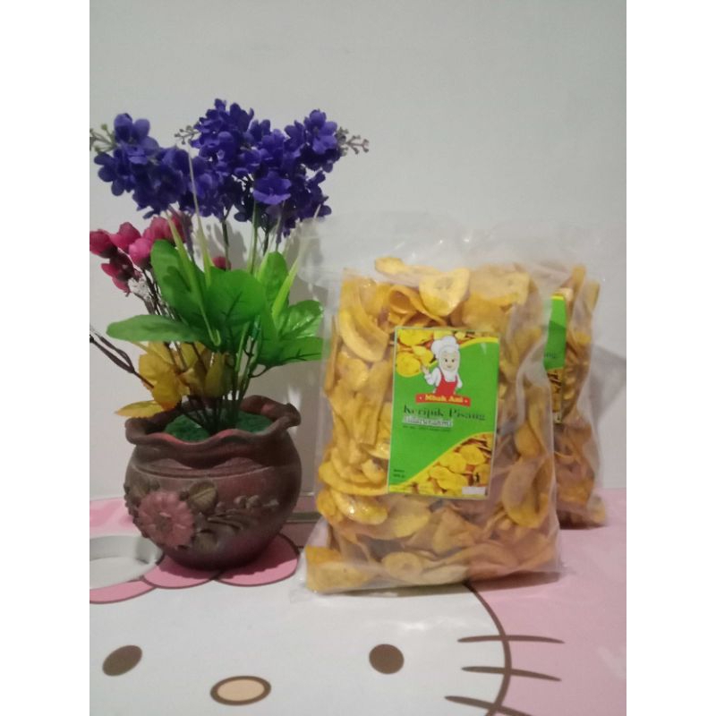 

Kripik pisang manis 450gr/ kripik pisang Manis/ kripik