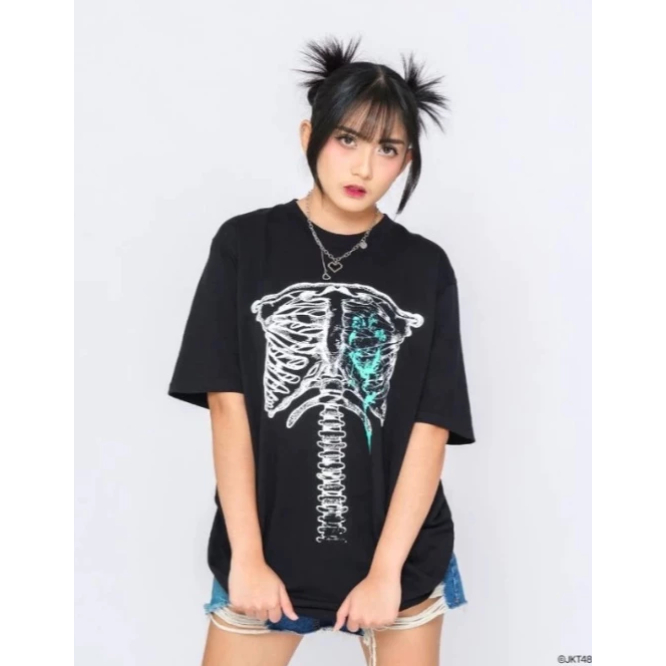 Kaos JKT48 Birthday Amanda Sukma (Amanda) | T Shirt Pria Wanita New 2024 - Hitam