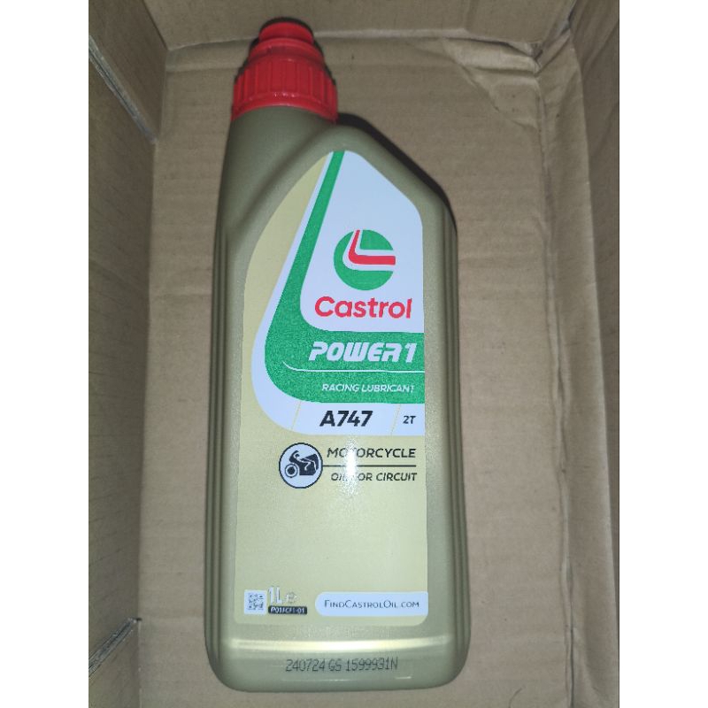 Oli Samping Atas 2T Castrol Power 1 A747 1 L