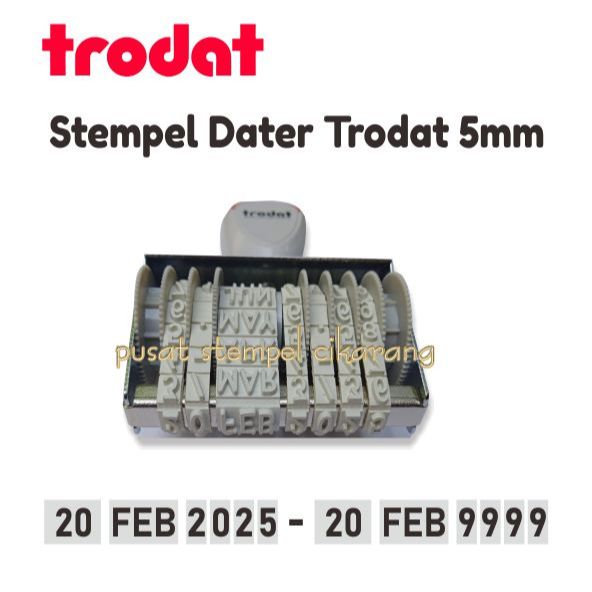

Stempel Dater/Tanggal Trodat 1020 5mm