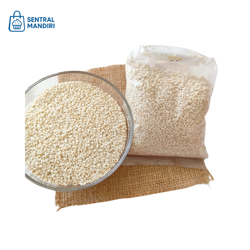 

Biji Wijen Putih Repack 250g, 500g & 1Kg