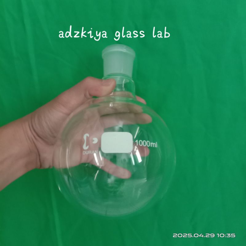 Boiling flask / labu didih 1000ml duran.
