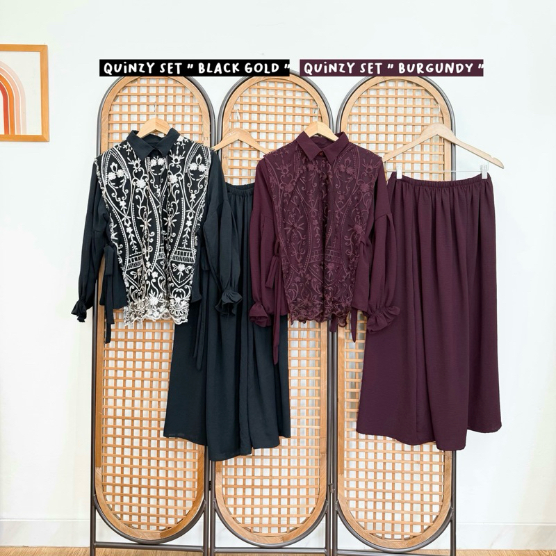 LOCANA LABEL QUINZY SET DRESS