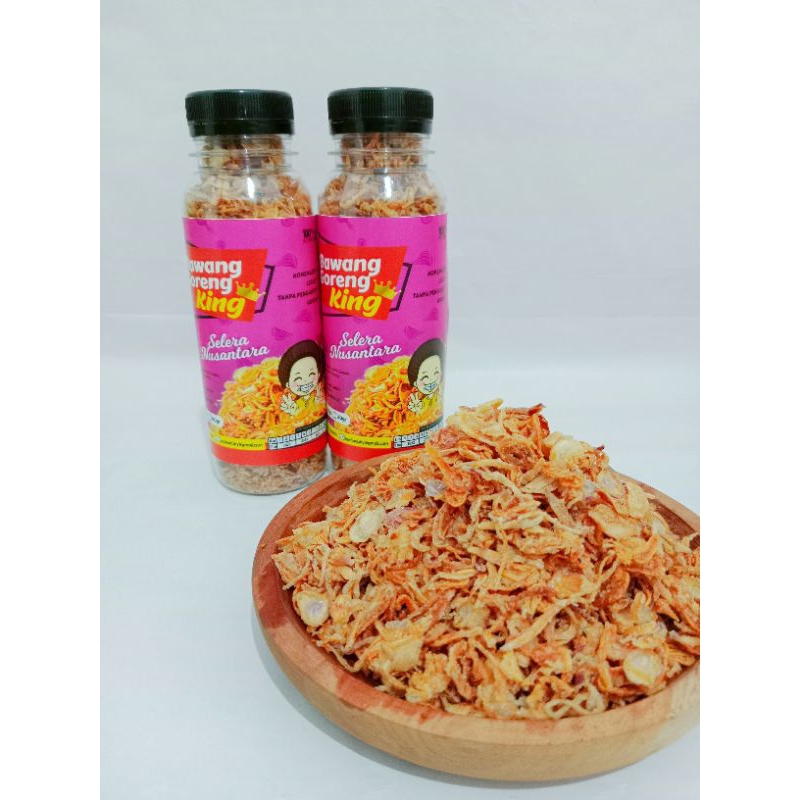 

Bawang Merah Goreng King 75 gram/Botol