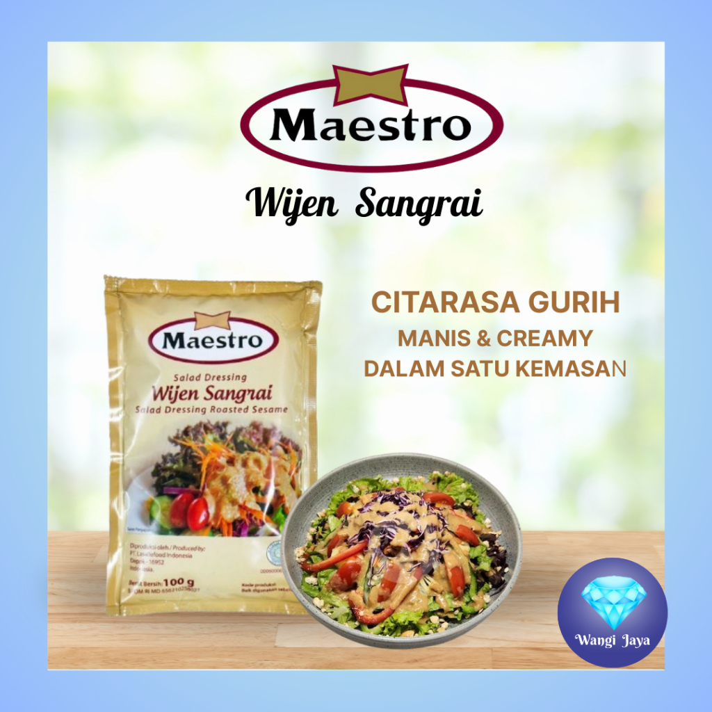 

MAESTRO WIJEN SANGRAI SACHET 100GR