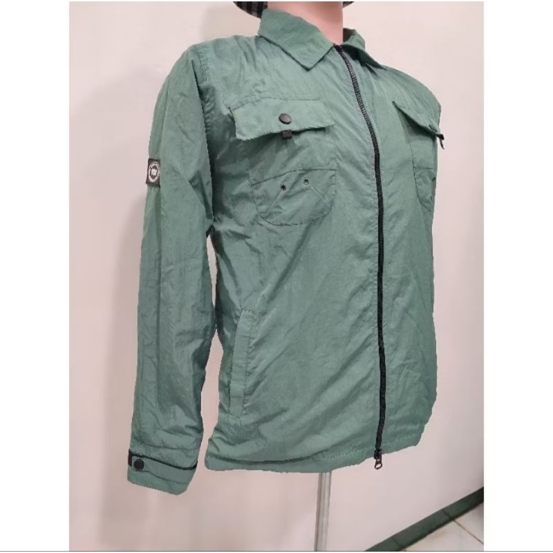 TROUBLEMAKER OVERSHIRT JACKET - CONNOISSEUR SAGE - OUTWEAR