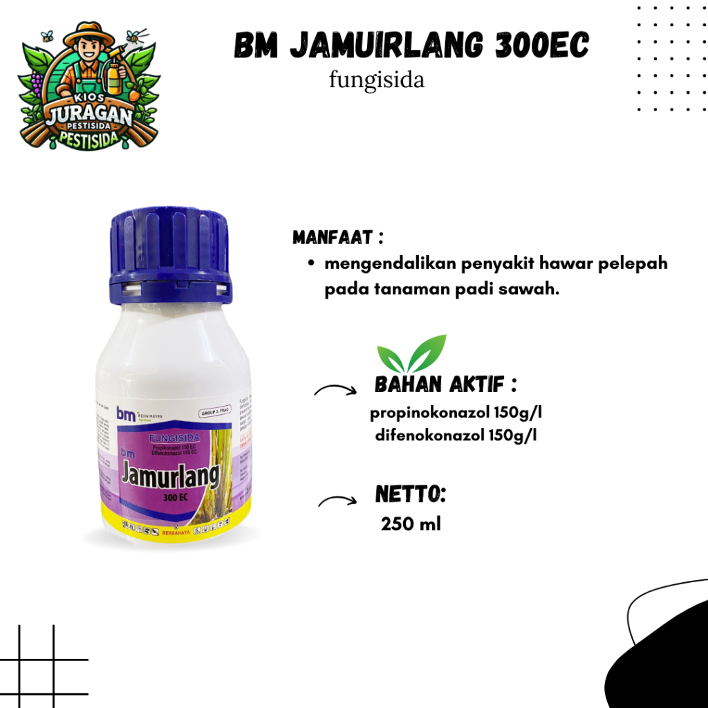BM Jamurlang 300EC 250ML Fungisida Sistemik Efektif