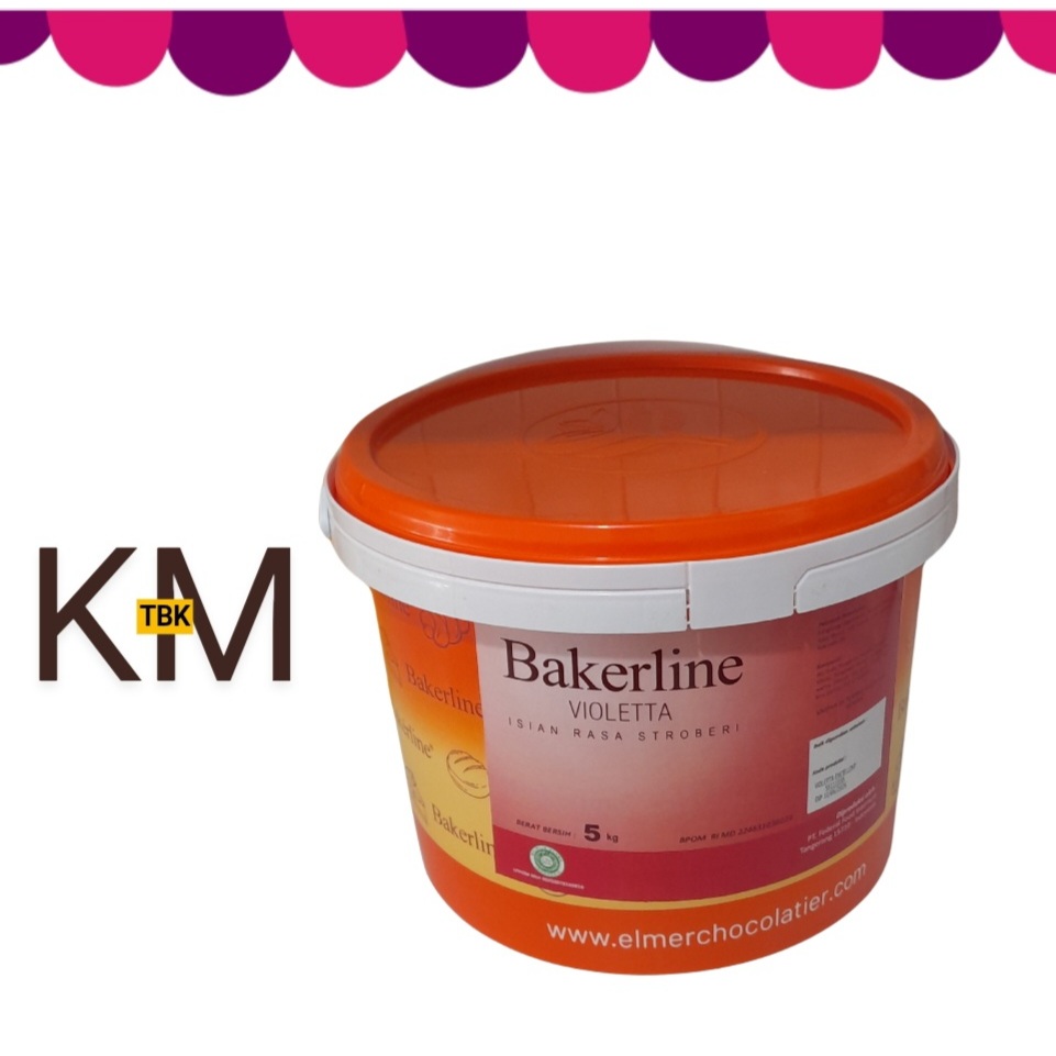 

Bakerline Violetta Selai Strawberry 250gr, 500gr & 1kg(repack)