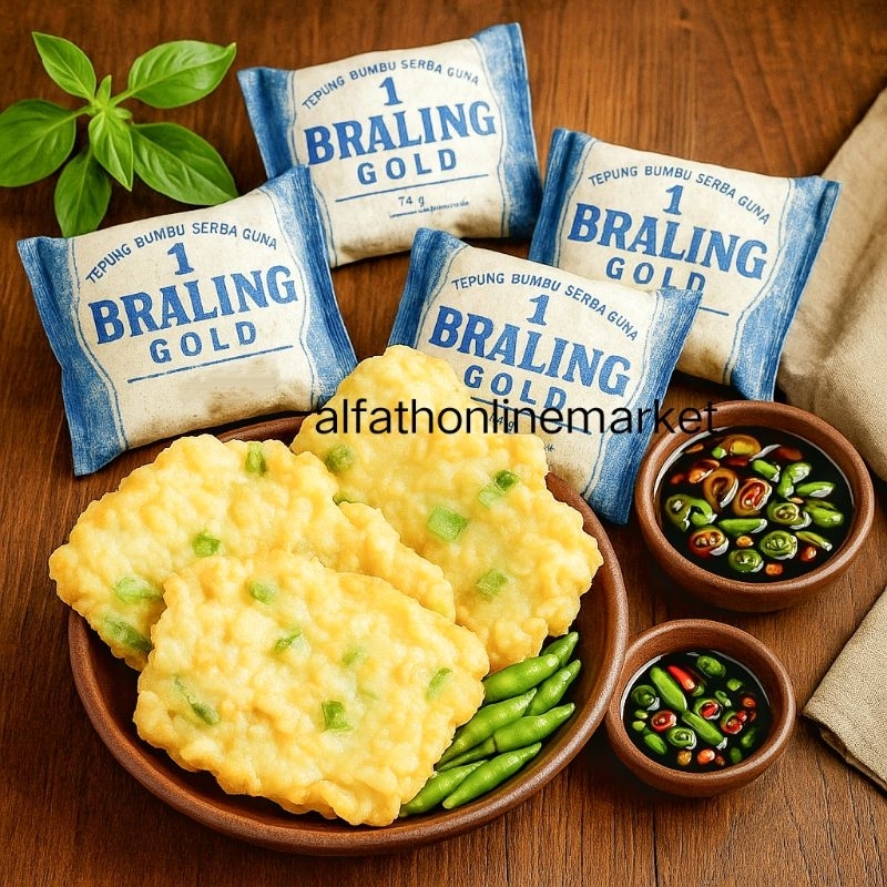 

Tepung Mendoan BRALING Tepung Bumbu Serbaguna Tepung Kentaki