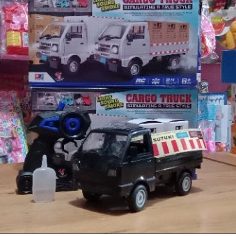 mainan anak mobil rc pickup lampu dan spray / mainan anak / mobil rc
