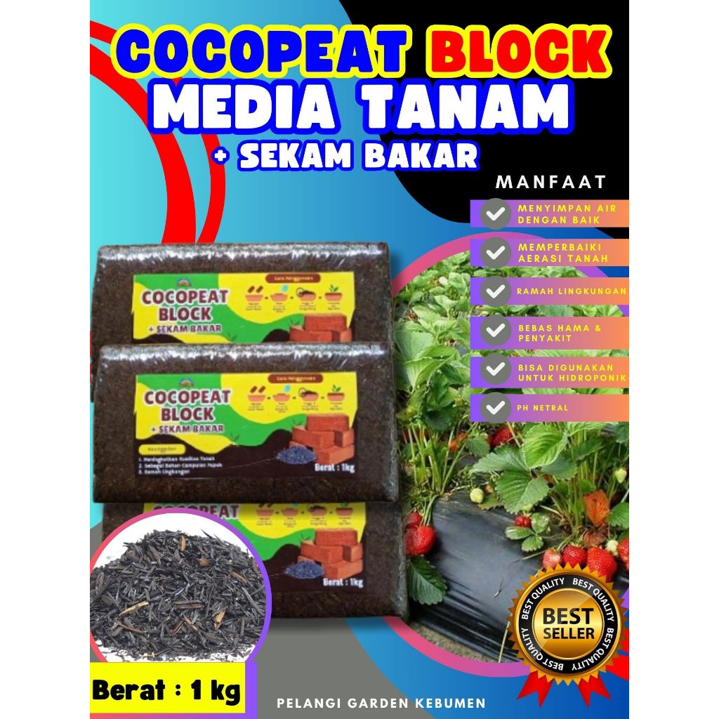 PROMO  Cocopeat Serabut Kelapa, Cocopeat Serbuk, Cocopeat Sulcata