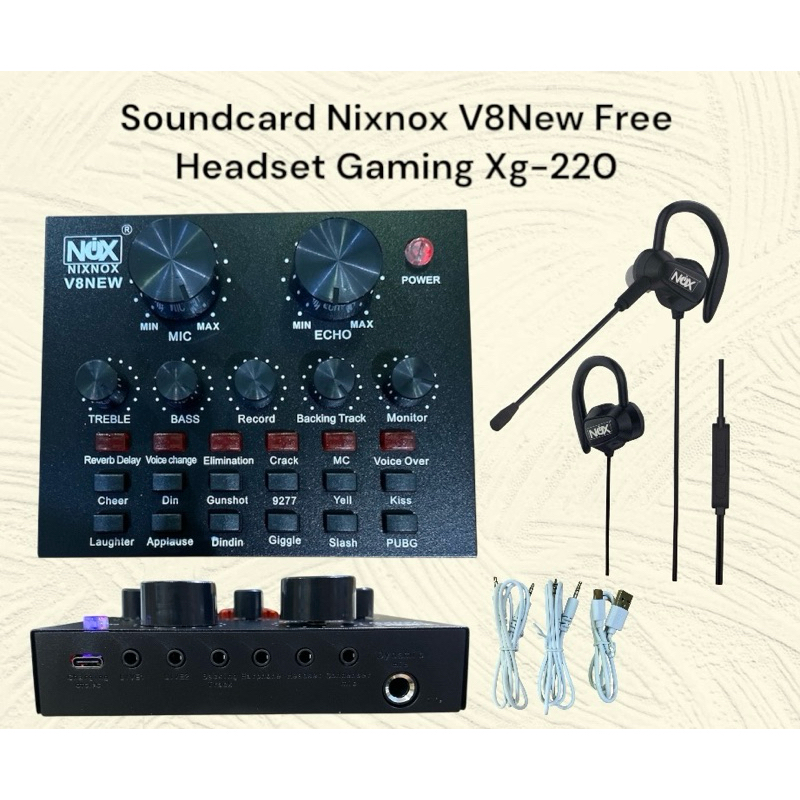 Soundcard Mixer V8-New F999pro Mixer Audio usb External