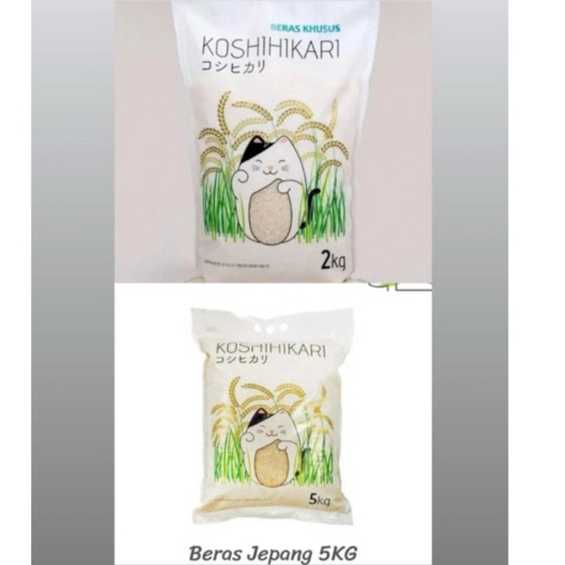 

Koshihikari Rice Japanese / Beras Jepang Koshihikari/Beras Jepang Ori