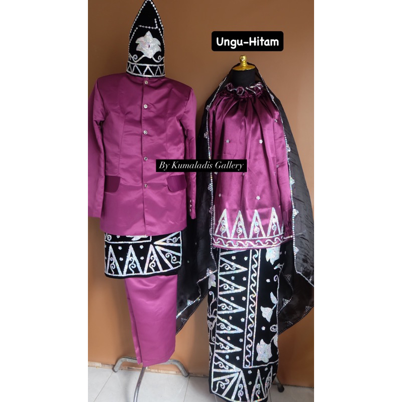 PO-Baju Adat Banjar Nanang Galuh Kalimantan selatan-bahan Bledru PREMIUM