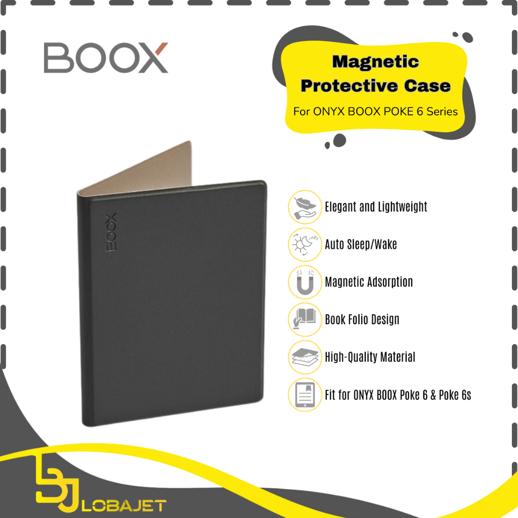Magnetic Protective Case for ONYX BOOX POKE 6 Series - Flip Cover Original ONYX BOOK