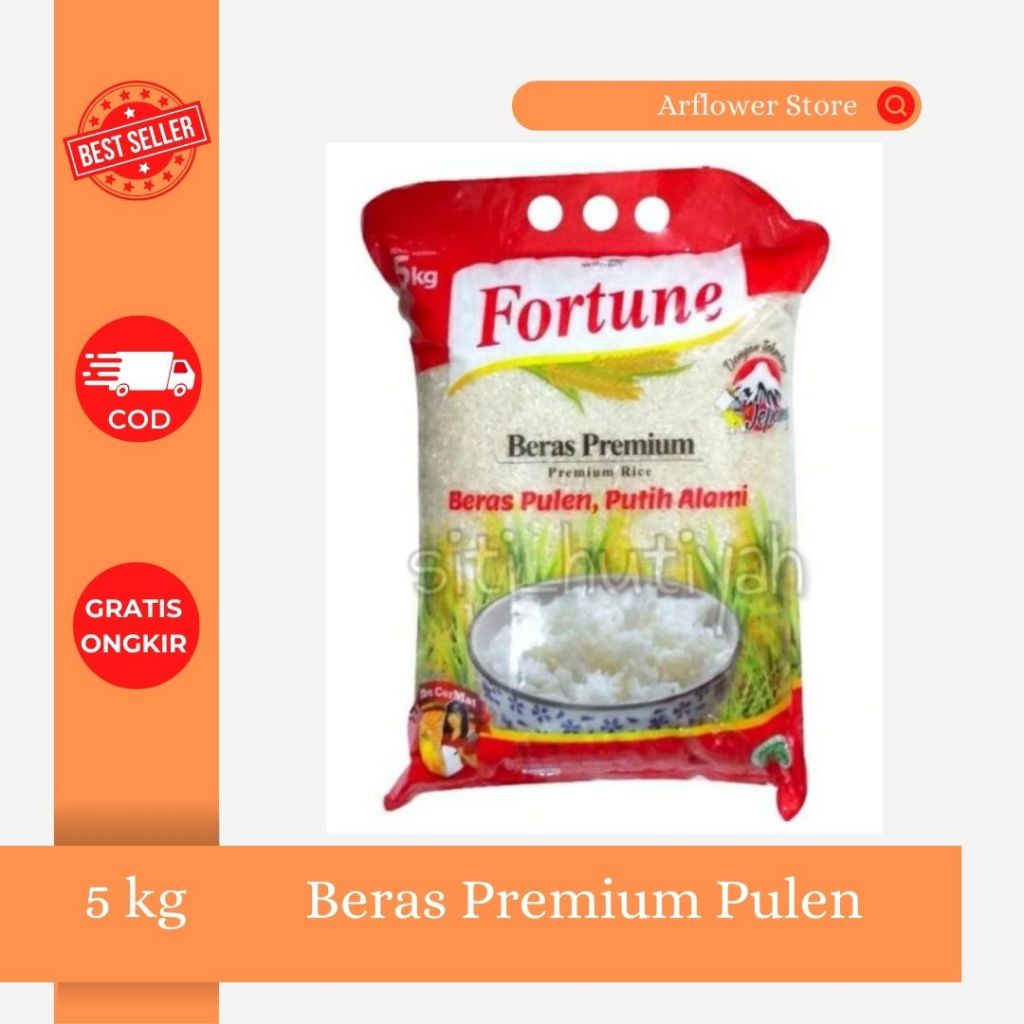 

Beras Fortune 5 Kg Premium Pulen