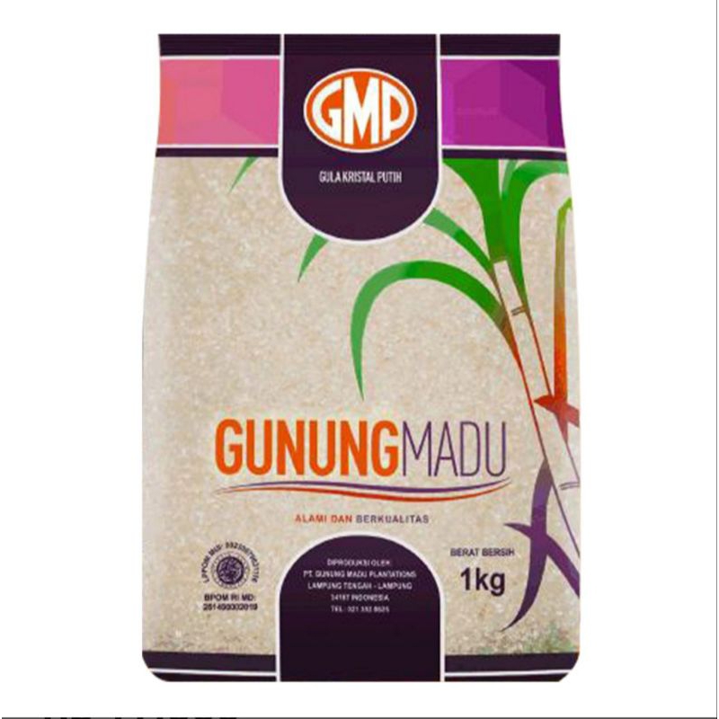 

Gula Pasir GMP gunung madu 1kg