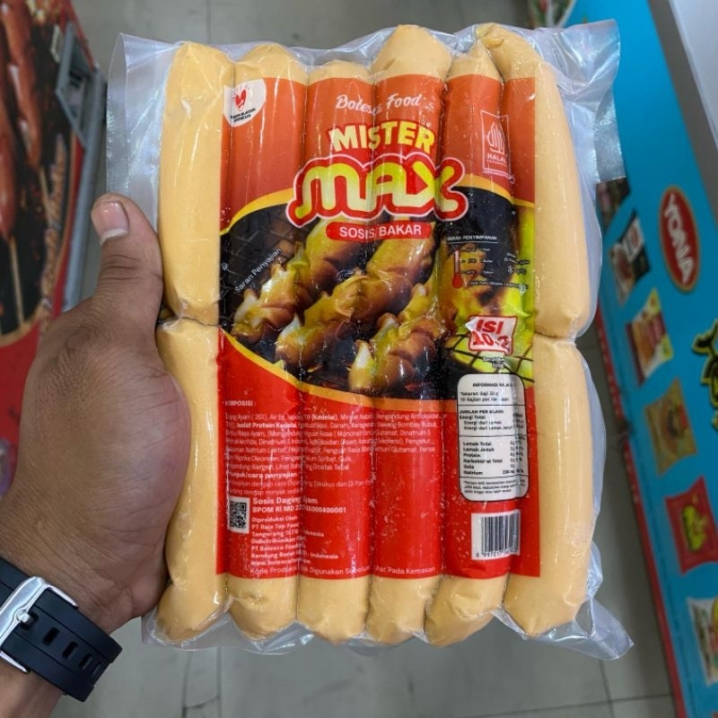 

MISTER MAX - SOSIS BAKAR ISI 12