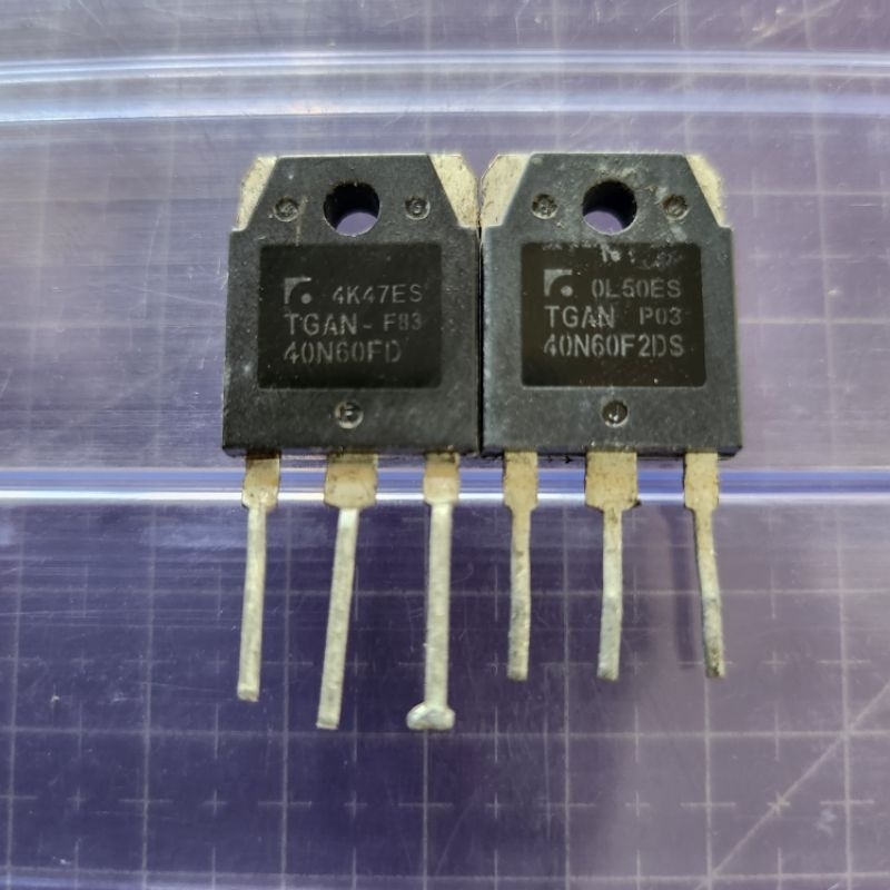 IGBT TGAN40N60FD CABUTAN ORI TGAN 40N60 FD 40A 600V