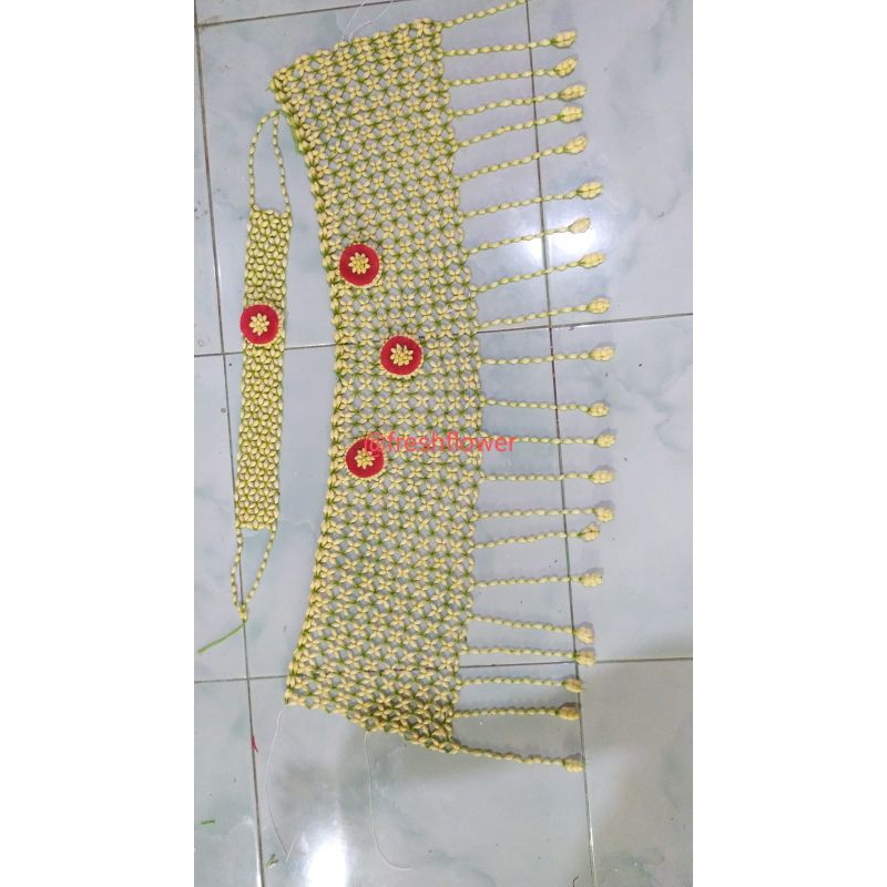 ronce melati asli siraman tujuh bulanan ibu hamil